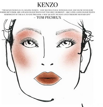 Макияж осень-зима 2010 от KENZO и MAC Cosmetics